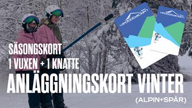 Bild för: Anläggning - Säsongskort - 1 Vuxen 1 Fri knatte